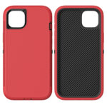 iPhone 14 Plus Premium Hardcase Rood - RuggedGuard Bescherming - Afbeelding 3