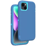 iPhone 14 Plus Premium Hardcase Blauw - RuggedGuard Bescherming - Afbeelding 2
