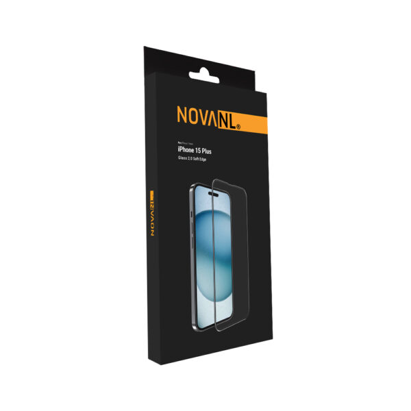 Premium iPhone 15/16 Plus Edge-to-Edge Glazen Screenprotector