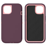iPhone 13 Mini Premium Hardcase Beschermhoes Paars - Afbeelding 3