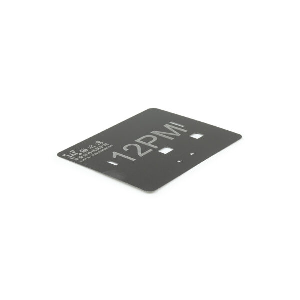 iPhone 12 Pro Max Reballing Stencil - Premium Soldering Template