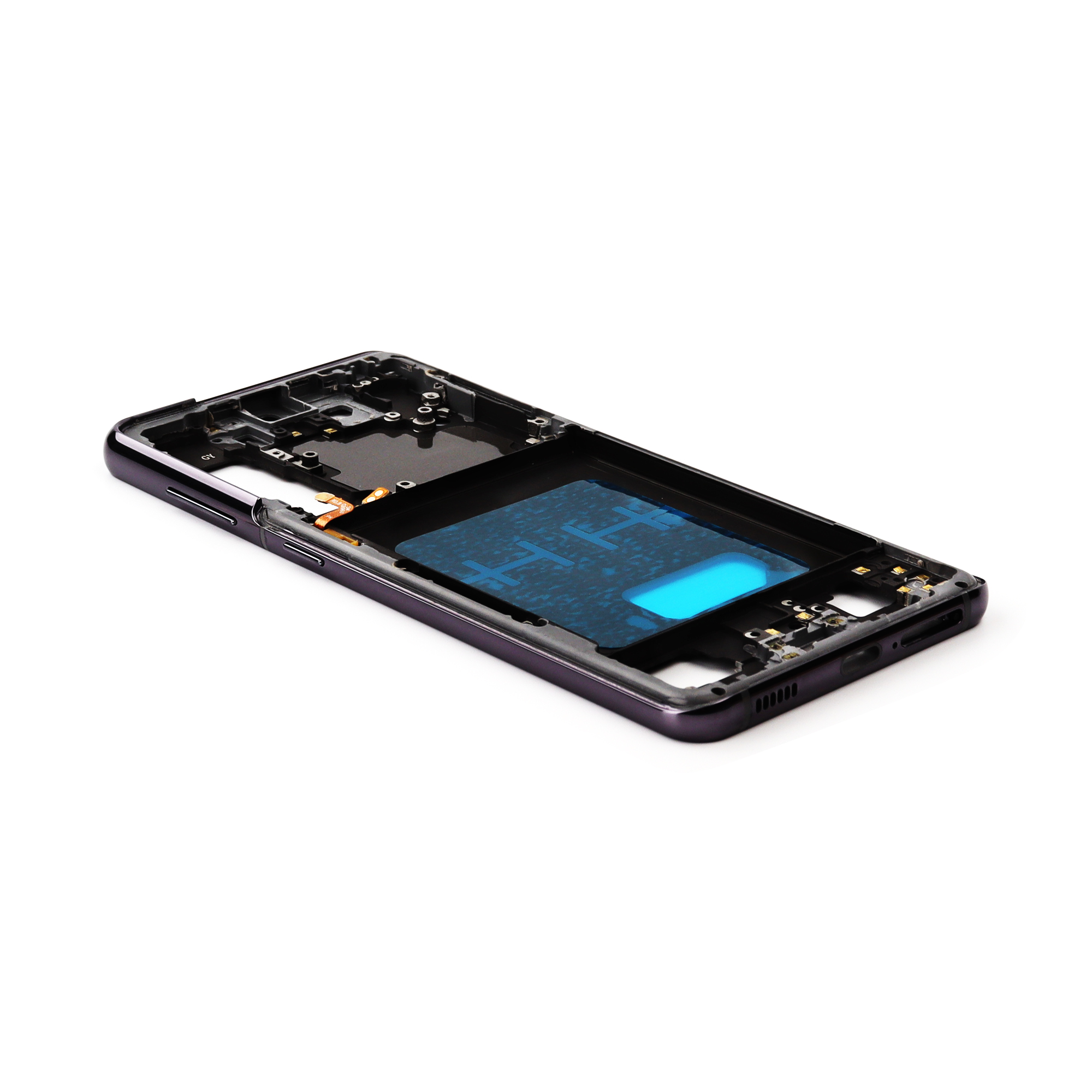 NW154SN16B-1.jpg Samsung Galaxy S21 Middle Frame Premium OEM-Equivalent Zwart - Afbeelding 1