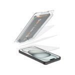 iPhone 16 Pro Max Premium Glazen Beschermer 3-in-1 met Applicator