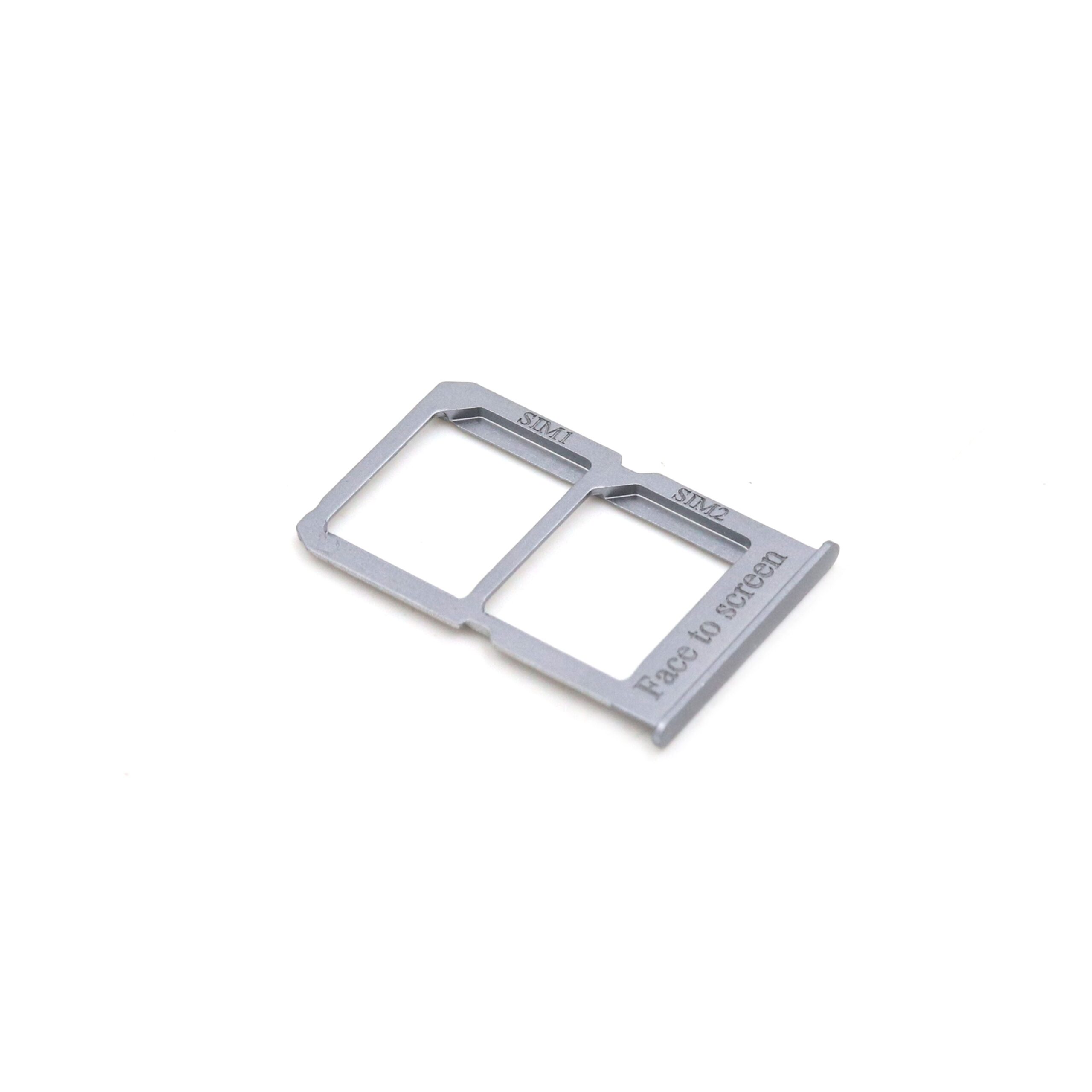 ON3XXXX304S_1-2.jpg OnePlus 3 SIM & SD Kaarthouder Premium - Zilver OEM-Equivalent - Afbeelding 1
