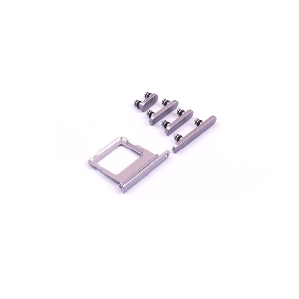 iPhone 17 Knoppen Set Premium OEM-Equivalent Lavendel