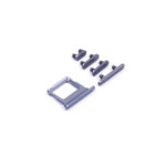 iPhone 17 Mist Blue Knoppen Set - Premium OEM-Equivalent