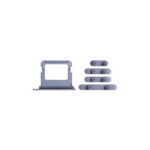 iPhone 17 Mist Blue Knoppen Set - Premium OEM-Equivalent - Afbeelding 3