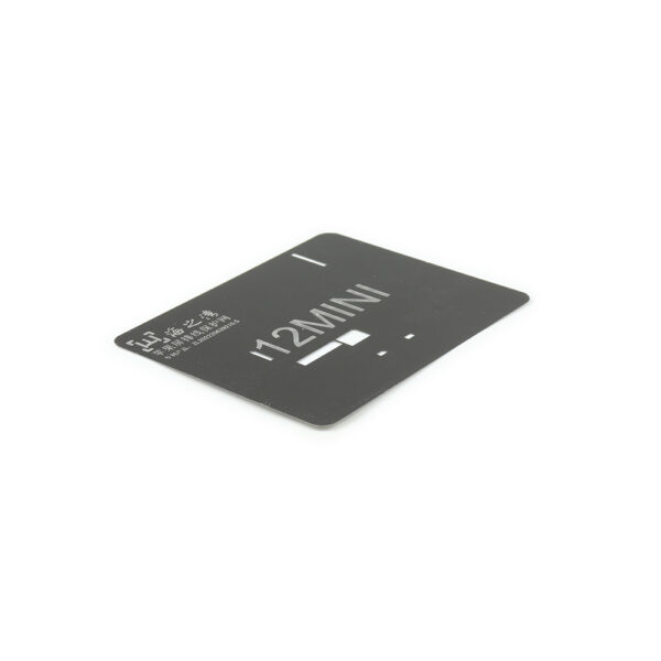 iPhone 12 Mini Reballing Display Stencil - Premium Soldeersjabloon