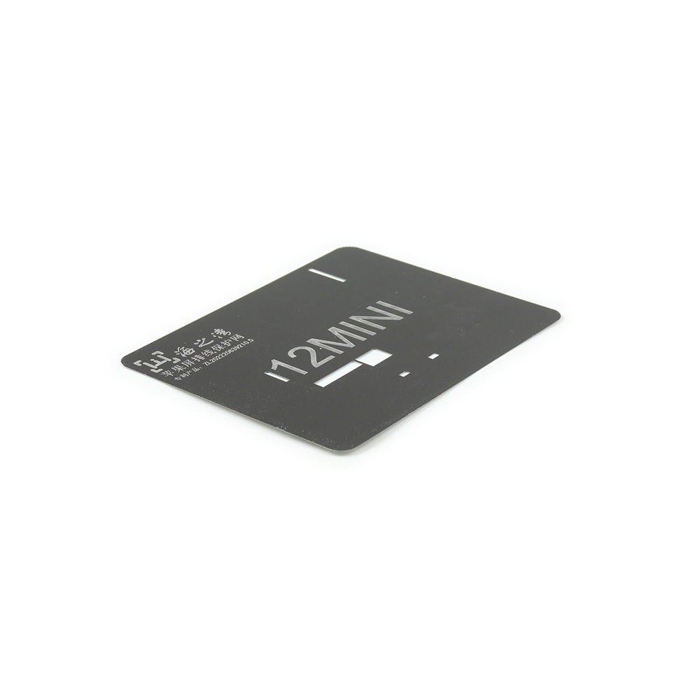 OU84B0J32X_3642419807.jpg iPhone 12 Mini Reballing Display Stencil - Premium Soldeersjabloon - Afbeelding 1