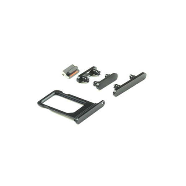 iPhone 12 Mini Knoppen Set Wit - Premium OEM-Equivalent