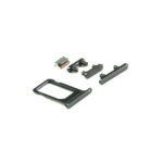iPhone 12 Mini Knoppenset Premium - Zwart OEM-Equivalent