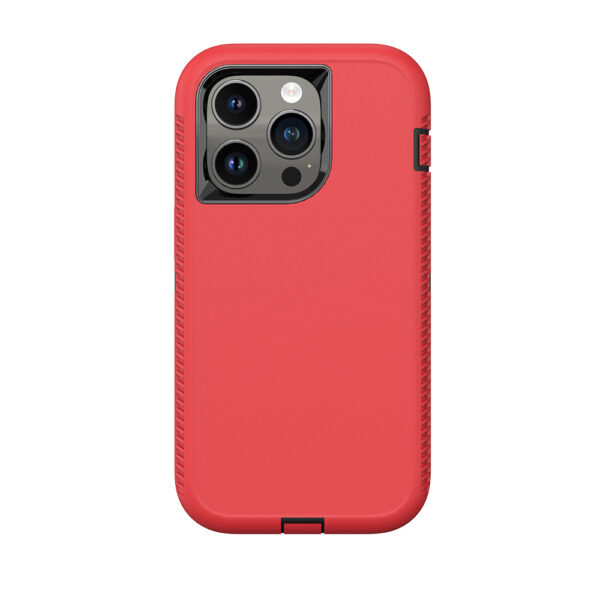 iPhone 14 Pro Premium Hardcase RuggedGuard Rood