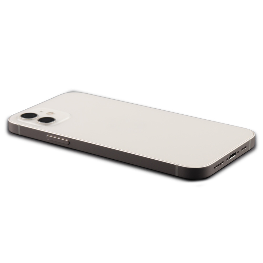 PQ574RJ48R iPhone 12 Achterkant Premium - Rood (EU-versie) met Onderdelen - Afbeelding 1