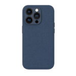 iPhone 14 Pro Hardcase Premium Leer Donkerblauw