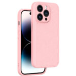 Premium Hardcase iPhone 14 Pro - Sleek PU Leather Roze - Afbeelding 2