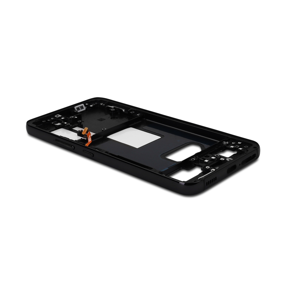 R857U3Q92B-1.jpg Samsung Galaxy S22 Middenframe Premium Zwart (SM-S901B) - Afbeelding 1