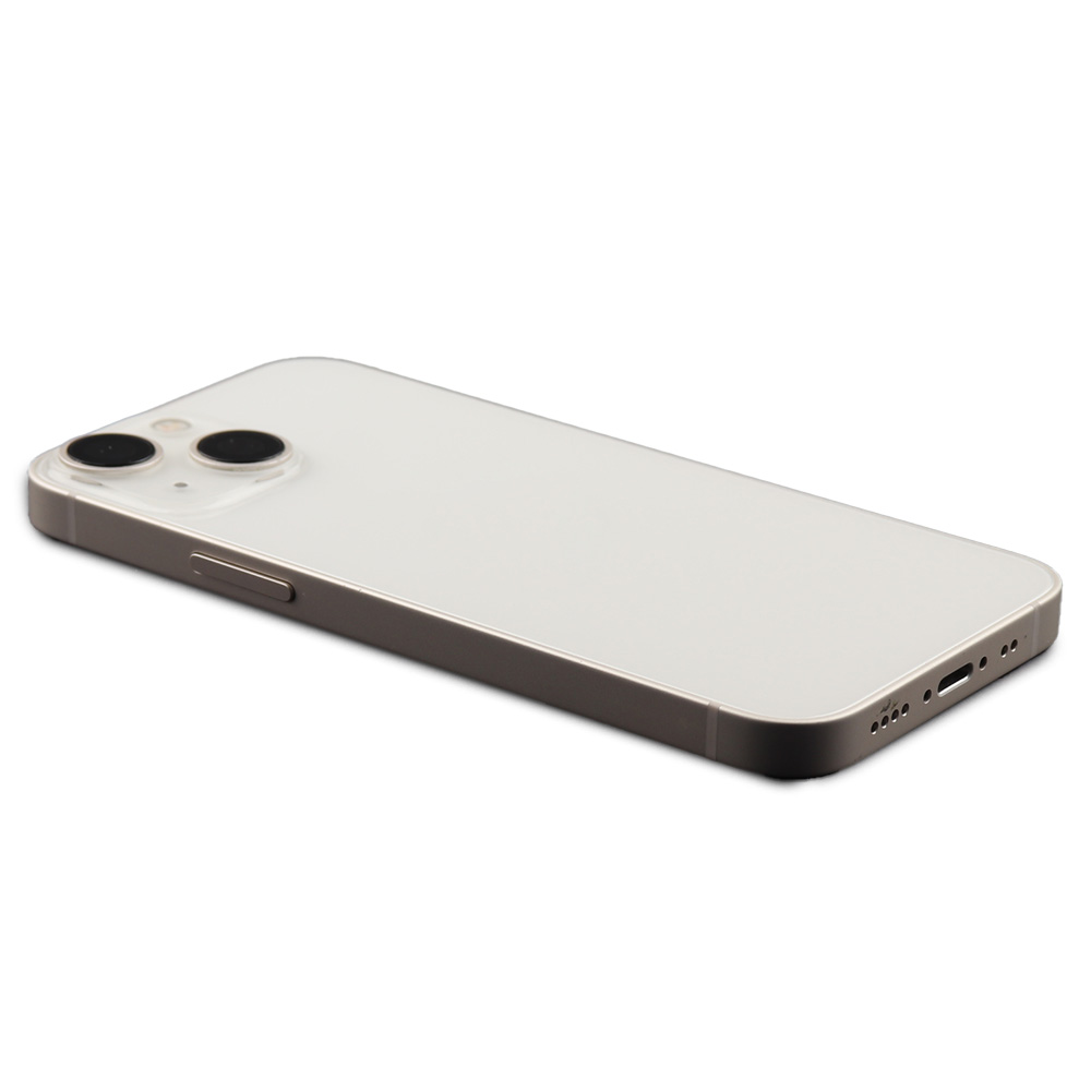 RH552PG07W iPhone 13 mini achterkant behuizing wit - Premium kwaliteit - Afbeelding 1