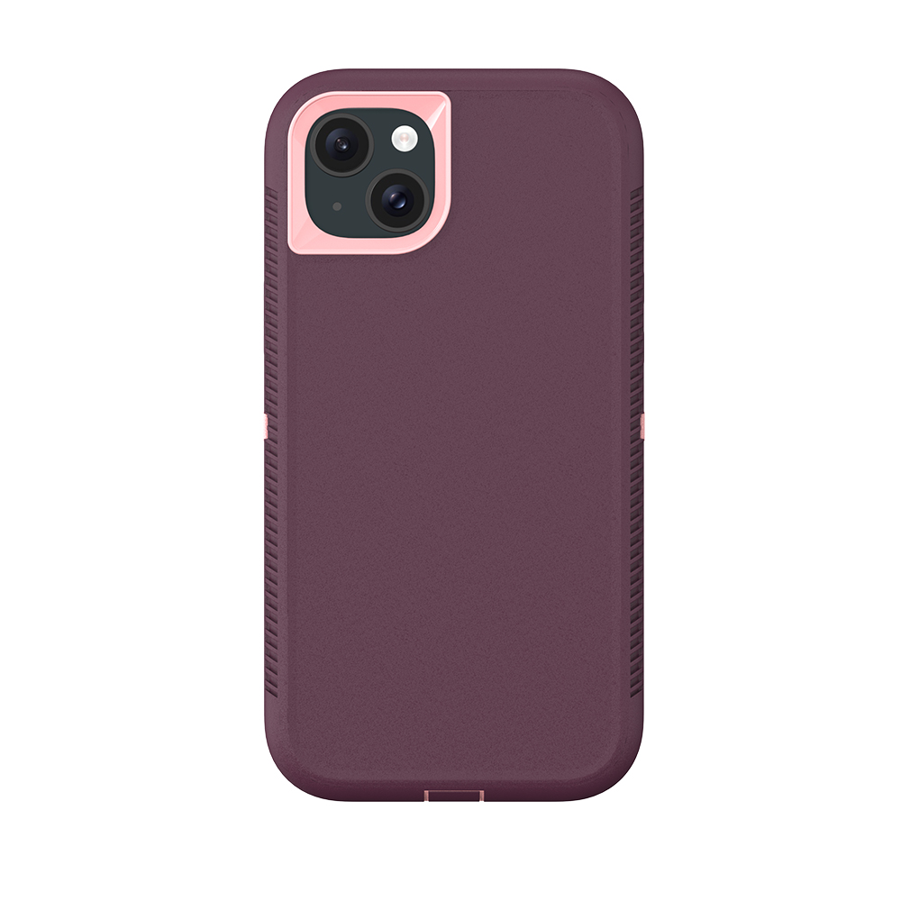 RK826VZ17L_3740859446.jpg iPhone 15 Premium RuggedGuard Hardcase - Paars - Afbeelding 1