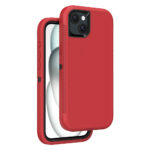 iPhone 15 Premium Hardcase RuggedGuard Rood - Beschermhoes - Afbeelding 2