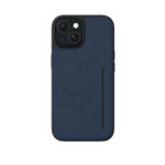 iPhone 15 Premium Booktypse Case Blauw - WalletGuard