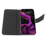 Celly Wally Bookcase iPhone 15 Plus Premium Beschermhoes Zwart - Afbeelding 5