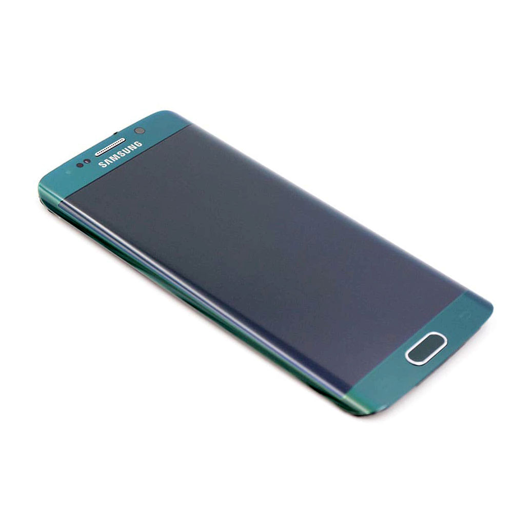 SAG925F101N_1.jpg Samsung Galaxy S6 Edge Display Complete Premium - Groen - Afbeelding 1