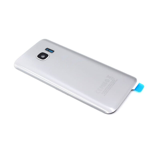 Samsung Galaxy S7 Back Cover Premium Zilver - Origineel Design