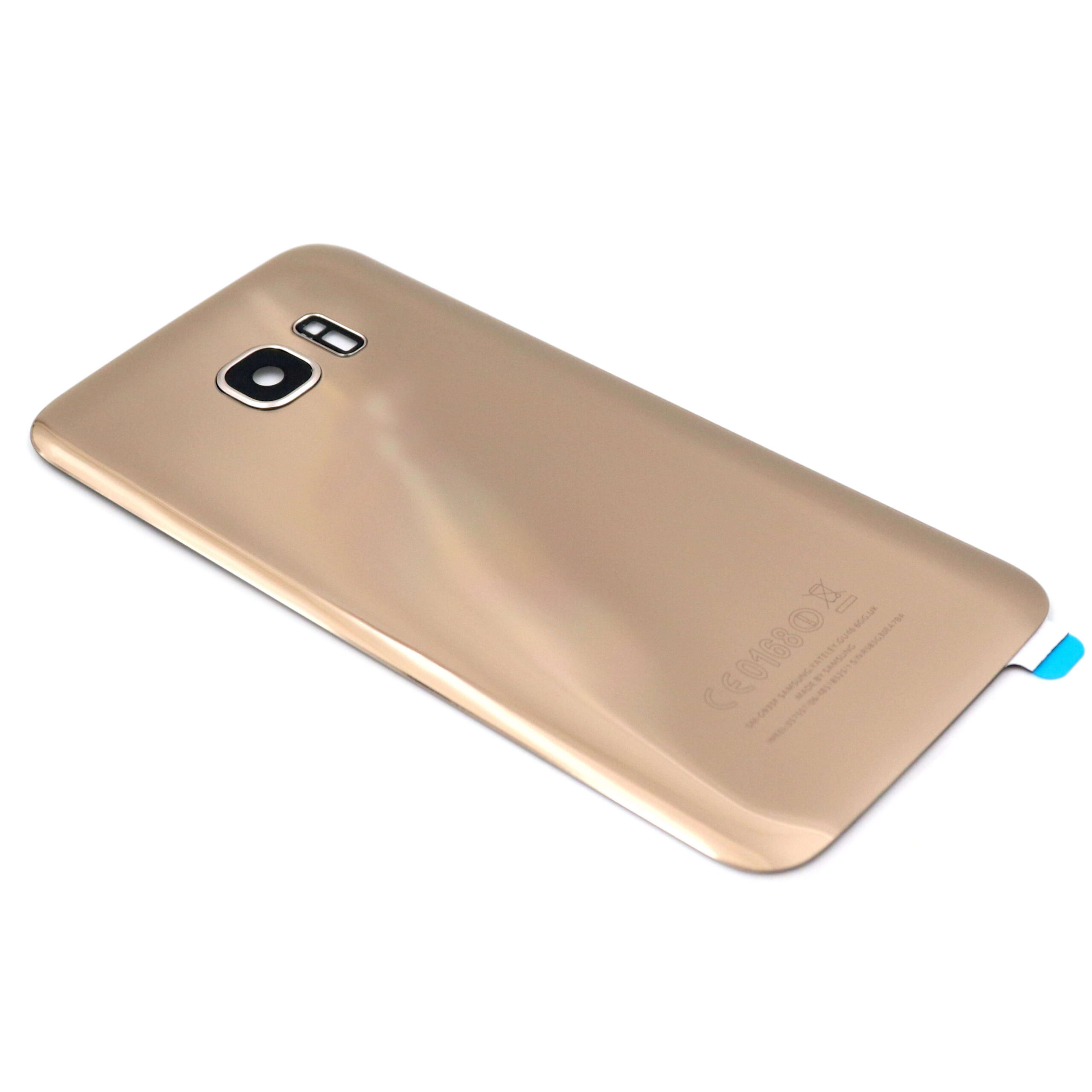 SAG935F302G_1.jpg Samsung Galaxy S7 Edge Back Cover Premium - Goud (G935) - Afbeelding 1