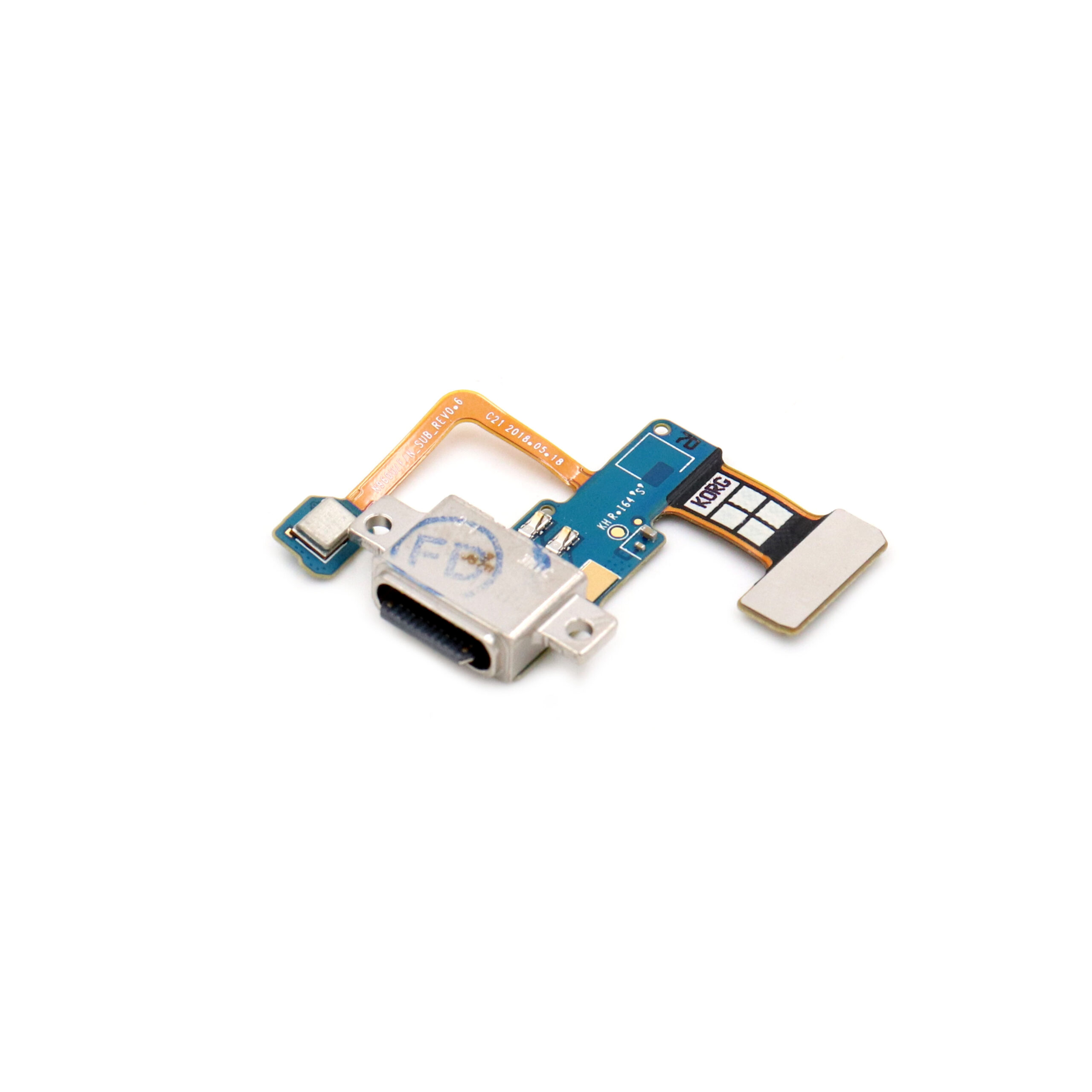 SAN960F201X_1-1.jpg Samsung Galaxy Note 9 Laadpoort Flex Kabel - Premium OEM-Equivalent - Afbeelding 1