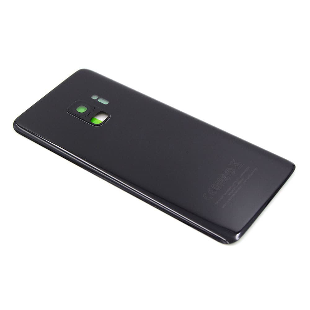 SAS960F301B_1-1.jpg Samsung Galaxy S9 Back Cover Premium Black – SM-G960 - Afbeelding 1