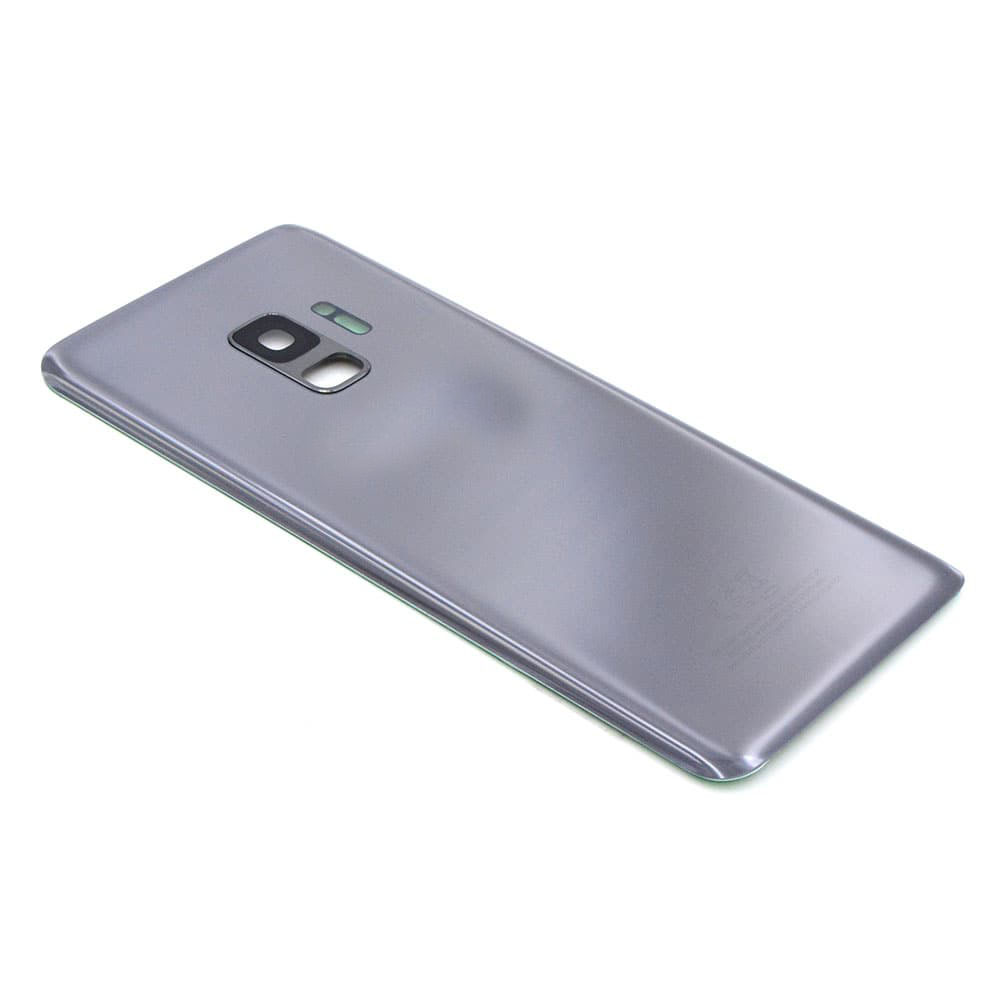 SAS960F301S_1-1.jpg Samsung Galaxy S9 Back Cover Premium - SM-G960 Zilver - Afbeelding 1