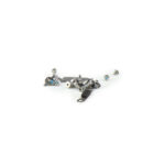 Metal Bracket Set iPhone 15 Pro - Premium OEM-Equivalent - Afbeelding 2
