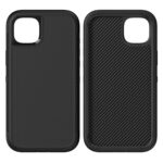 iPhone 15 Plus Premium Hardcase - RuggedGuard Zwart - Afbeelding 3