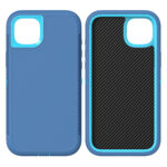 iPhone 15 Plus Premium Hardcase RuggedGuard Blauw - Afbeelding 3