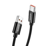 Premium USB-C Snellaadkabel 18W - 1 Meter Zwart - Afbeelding 2
