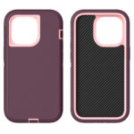 Premium Hardcase iPhone 14 Pro Max Paars - RuggedGuard Bescherming - Afbeelding 3