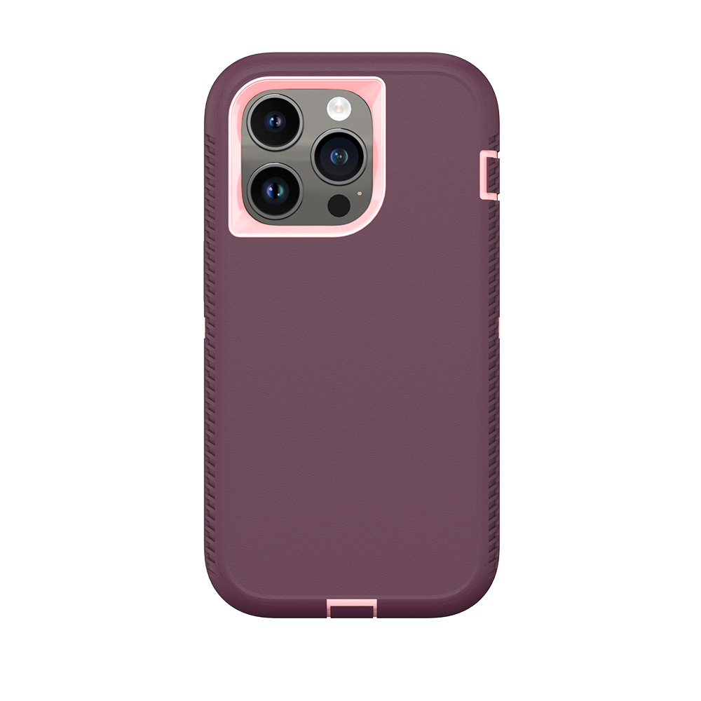 U753HLZ05L_5623901463-2.jpg Premium Hardcase iPhone 14 Pro Max Paars - RuggedGuard Bescherming - Afbeelding 1