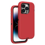 iPhone 14 Pro Max Premium Hardcase Rood - RuggedGuard - Afbeelding 2