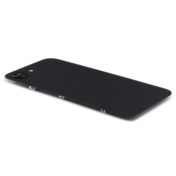 iPhone 16e Achterkant Premium - Zwart met Camera & Flitser