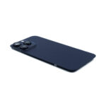 iPhone 15 Pro Max Achterkap Premium - Blauw Titanium met Camera