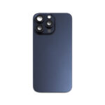 iPhone 15 Pro Max Achterkap Premium - Blauw Titanium met Camera - Afbeelding 4