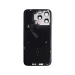 iPhone 15 Pro Max Achterkap Premium - Zwart Titanium met Camera - Afbeelding 3