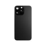 iPhone 15 Pro Max Achterkap Premium - Zwart Titanium met Camera - Afbeelding 4