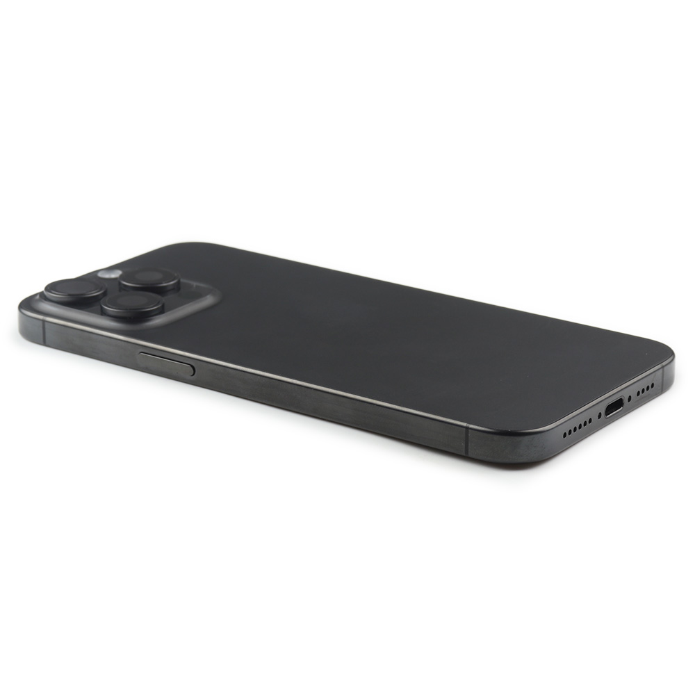 UH30ZNT15B_247673665.jpg iPhone 15 Pro Max Achterkant Premium - Zwart Titanium - Afbeelding 1