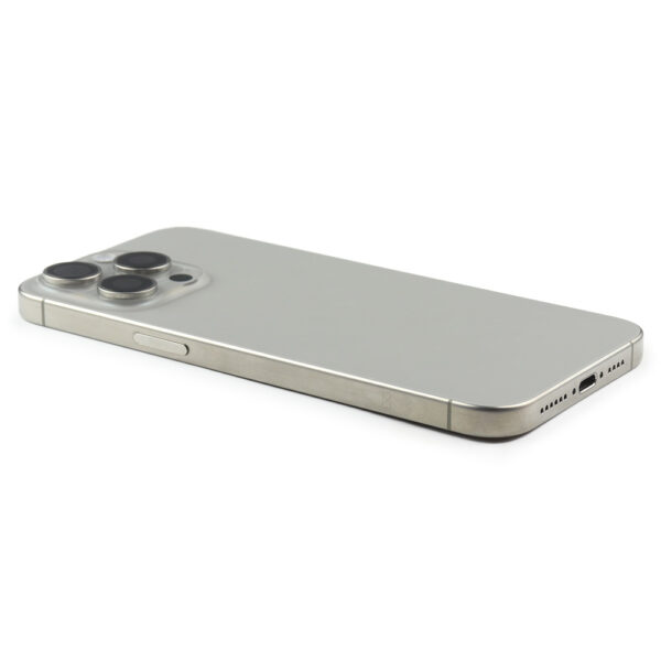 iPhone 15 Pro Max Achterkant Premium – Natural Titanium