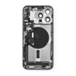 Apple iPhone 15 Pro Max Achterkant Housing - Premium Titanium Wit - Afbeelding 3