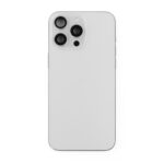 Apple iPhone 15 Pro Max Achterkant Housing - Premium Titanium Wit - Afbeelding 4