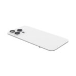 iPhone 15 Pro Max Back Cover Titanium Wit - Premium Kwaliteit
