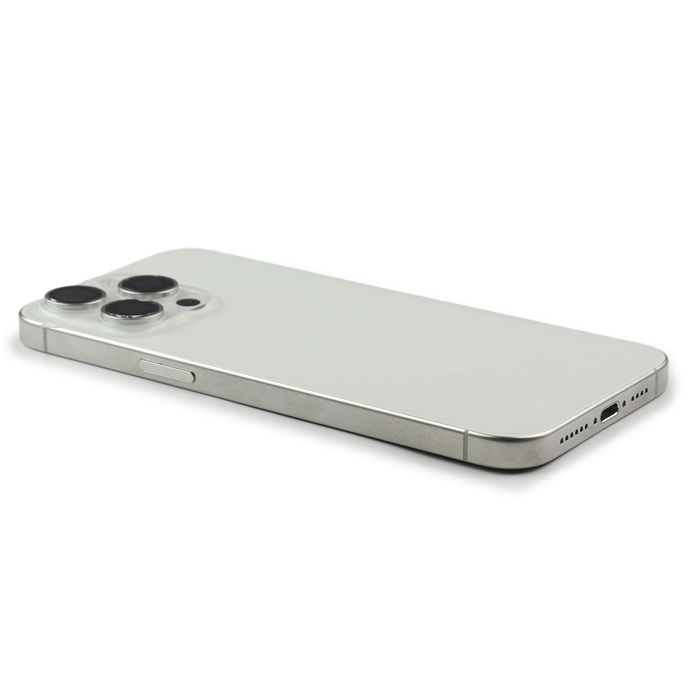 UH30ZNT15W_539912293.jpg iPhone 15 Pro Max Achterkant Premium - Wit Titanium (EU) - Afbeelding 1