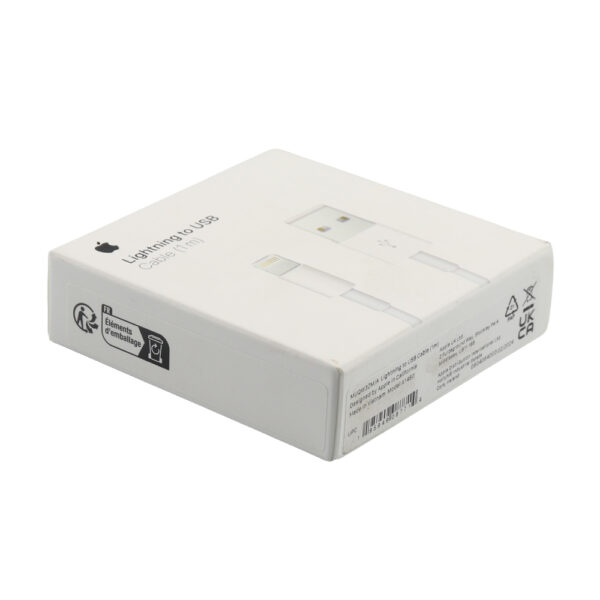 Premium USB-A naar Lightning Kabel 1m - 18W Snellaad